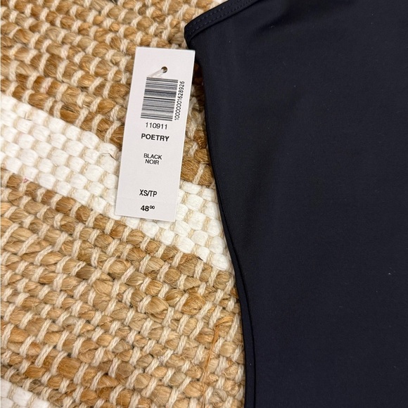 NWT Aritzia Wilfred Poetry Bodysuit Black Sz XS Worn once - Picture 10 of 10